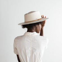 Load image into Gallery viewer, Wren Flat Brim Telescope Crown Hat