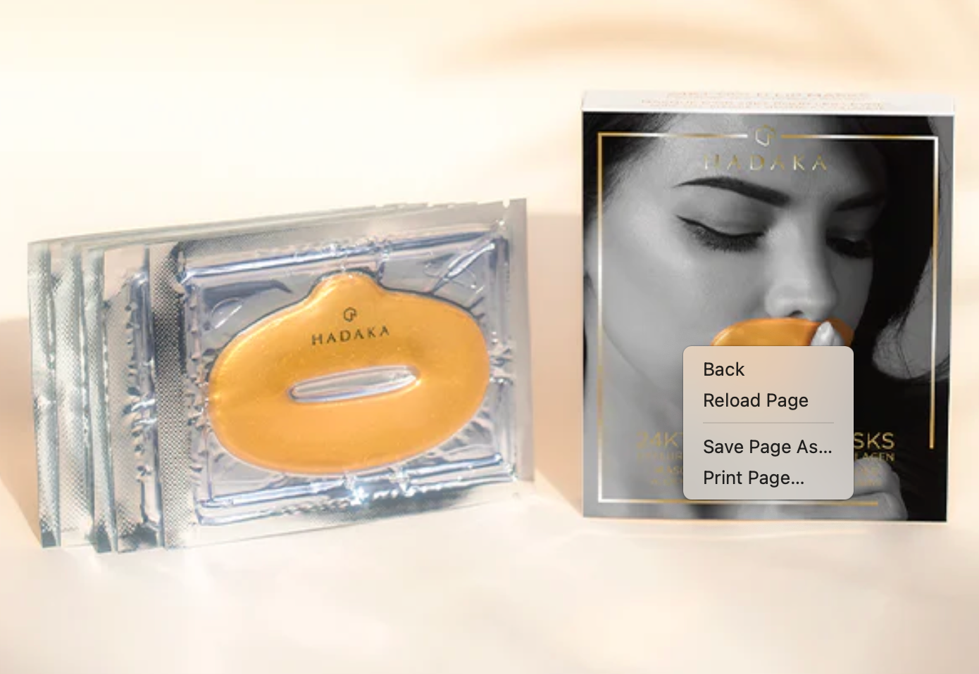 24KT Gold Hydrating Lip Mask